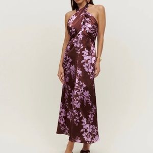 Reformation Madison Silk Dress